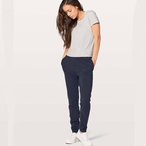 Lululemon Soft French Terry Joggers | Dark Grey | Size 4